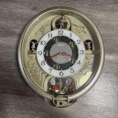 ✳︎値下げ中✳︎SEIKO 電波掛時計 高音質16和音メロディ SEIKO(セイコー) / 電波からくり時計/濃茶/RE571B/高音質16和音