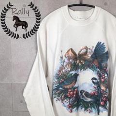 B4 スウェット/L/レトロ/古着/90s/プリント/ユニセックス/90s