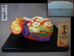 小副川祐二 余韻 箱付き 全長 約 43 cm 博多人形 楽器 人形 オブジェ 小副川祐二 余韻 箱付き 全長 約 43 cm 博多人形 楽器 人形 オブジェ