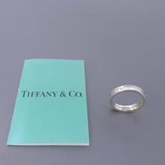 本物良品■ティファニー■指輪リング/1837/ナローリング/スターリングシルバー