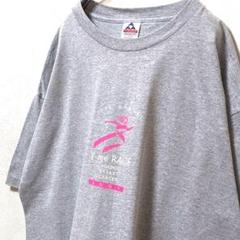 アルスタイルアパレル10th४-meRACEロゴ Tシャツグレー灰色XL古着