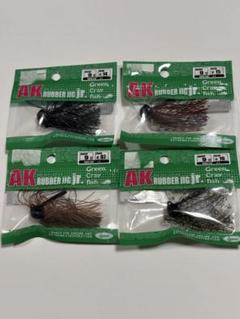 一誠 ルアー セット AKラバージグjr 9g エビ茶 グリーンパンプキンのサムネイル