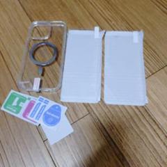 iPhone 14 Pro Max ケース ワイヤレス充電対応　保護フィルム2枚