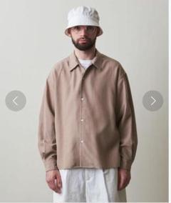 steven Alan 長袖シャツ ドレープシャツ Lサイズ