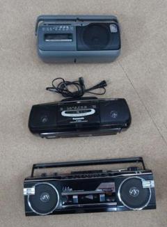 SANYO MR-U4TⅡ 昭和レトロ ラジオカセットレコーダー　希少緑 Amazon.co.jp: ラジオ レトロ カセットレコーダー SANYO