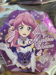 アイカツフレンズ！六角形缶バッジ　蝶乃 舞花　1点