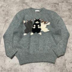 飛行船caraカーラ ニット HIKOSEN CARA 黒猫ニット 飛行船カーラ - メルカリ