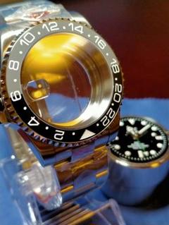 Seiko Mod NH34 GMT Batman Inspired Automatic Watch - YouTube