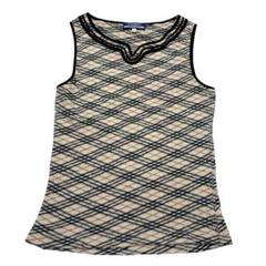 Burberry バーバリー　タンクトップ　リボン　ノースリーブ　ピンク　y2k 2025年最新】BURBERRY レディース タンクトップの人気アイテム