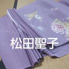 価格は安く ちりめん 反物 正絹 松田聖子 紅藤色 着物生地 一反 - メルカリ 着物・浴衣