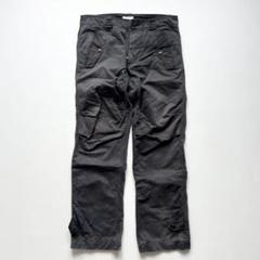 DIESEL 00s バックスタッズ カーゴパンツ ブラック B788