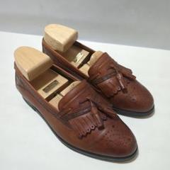LANCEL】ランセル ローファー タッセル 美品 26 メンズ 皮 美品