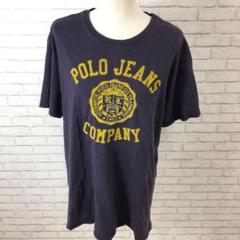 6.10 h823 ポロジーンズ 半袖Tシャツ L ロゴ
