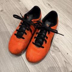 Puma サッカーシューズ オレンジ スパイク プーマ 21.5cm