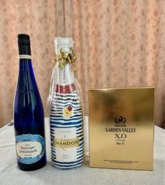 スパークリング 白ワイン ブランデー 洋酒3本セット ピーロート シャンドン スパークリング 白ワイン ブランデー 洋酒3本セット ピーロート