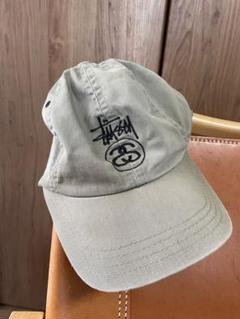 最終値下げ)90s OLD STUSSY CAP USA製SS ストック白タグ
