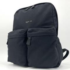 【良品✨】アニエスベー リュックサック バックパック マザーズバッグ A4可 黒