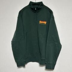スラッシャー THRASHER ハーフジップ グリーン Ｍサイズのサムネイル