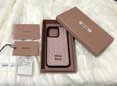 MIUMIU ミュウミュウ iPhone13pro ソフトケース