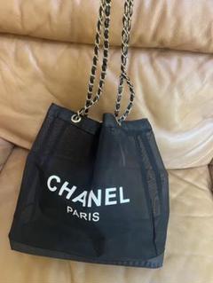 CHANEL ノベルティ　トートバッグ　エコバッグ　バッグ　黒　ラスト　限定 シャネル ノベルティ トートバッグ CHANEL ブラック エコバッグ
