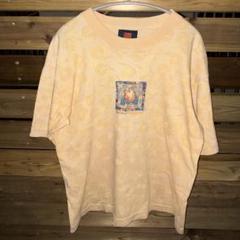90s ニュージーランド製 総柄プリント 動物 Tシャツ