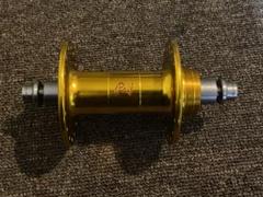 ピスト用両切りハブ　オイルスリックカラー24h 120ミリ ピスト用両切りハブオイルスリックカラー24h 120ミリ