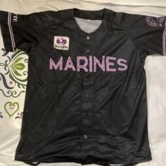 千葉ロッテマリーンズ　ポランコ選手　ブラックサマーユニフォーム Amazon.co.jp: 千葉ロッテ マリーンズ ユニフォーム ブラック