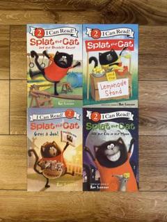 Splat the Cat I Can Read! 英語絵本4冊セット