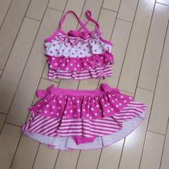 マザウェイズ　セパレート水着 ピンクドット