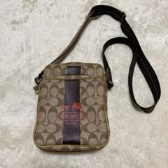 新品】コーチCOACH シグネチャーレザー ショルダーバッグ ハワイ購入