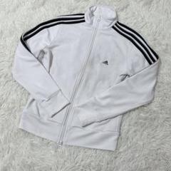 【c5369】訳アリ　adidas ジャージ　長袖　ホワイト