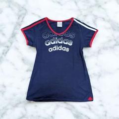 adidas y2k 平成ギャル ピチtシャツ ピンク ロゴt グランジ