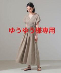 マリハ　 MARIHA　夏の光のドレス ロングワンピース ベージュ 半袖 MARIHA(マリハ) リゾートドレス ワンピース 夏の光のドレス