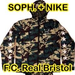 FC Real Bristol 迷彩ナイロンジャケット　ブリストル エフシーレアルブリストル F.C.Real Bristol FCRB マウンテン
