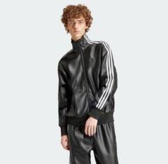 ⭐︎限定1着⭐︎adidas originals フェイクレザー調ジャケット ⭐︎限定1着⭐︎adidas originals フェイクレザー調ジャケット