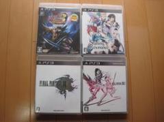 ＰＳ３ソフト４枚セット　モンスターハンターポータブル3rd HD Ver. 他
