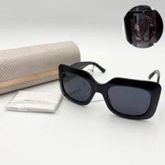 新品未使用 ジミーチュウ レディース サングラス 黒 金具