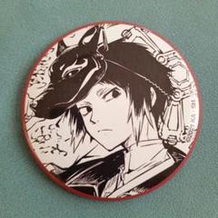 文豪ストレイドッグス　文スト　芥川　芥川龍之介　狐　お面　春河35 缶バッジ 文豪ストレイドッグス 文スト 芥川龍之介 狐 お面 春河35 原作絵