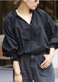 CELERI 23SS GATHEREDブラウス　リネン CELERI 23SS GATHEREDブラウス リネン