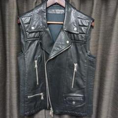 NEIL BARRETT ダブルライダース　レザーベストのサムネイル