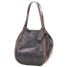 美品 ボーデッサン 馬革 バルーン型トートバッグ BEAU DESSIN レザー