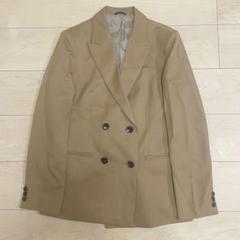 現行品　ANAIY アナイ　ウールギャバダブルジャケット　ブラウン　M m22032261784_1.jpg?1728996606