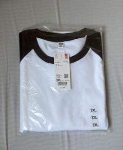 ミニTシャツ 半袖 3XL ホワイト/ブラックTシャツ GU ユニクロ 大きめ