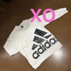 adidas アディダス ビックロゴ　スウェット トレーナー XO