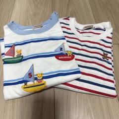 MIKIHOUSE 長袖Tシャツ120cm 2枚組