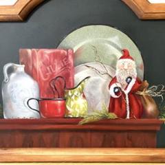 トールペイント作品☆スティルライフ☆静物画☆ケリースミスMDA トールペイント作品☆スティルライフ☆静物画☆ケリースミスMDA