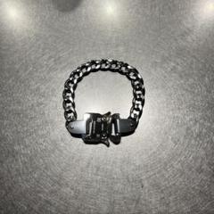 ★ ALYX バックル チャーム チェーン ブレスレット シルバー ☆送料関税込☆ALYX バックル チャーム チェーン ブレスレット
