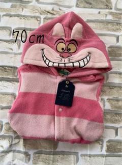 cottoli コトリ　ディズニー　チェシャ猫　なりきり　ロンパース　70cm