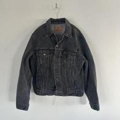 80年代 Levi’s 70506 0259 先染め ブラック40R USA製のサムネイル