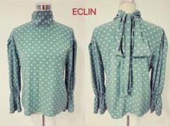 ECLIN エクラン トッド柄ブラウス ☆うしろリボン☆